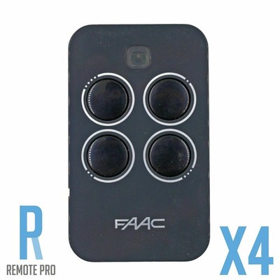4 x FAAC Genuine 4B Garage/Gate Remote XT2/XT4/TE4433H/787456 740 741 402