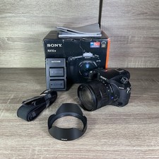 Sony Cyber-Shot DSC-RX10 IV 20.1MP Digital Camera RX10IV Box 2 Batt Dual Charger