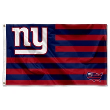 3x5 Foot New York Giants American Stripes Nation Flag