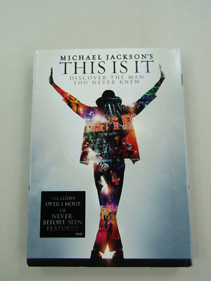 Michael Jacksons This Is It DVD Discover the Man You Never Knew Sealed New 2009