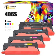 4 Toner XXL für Samsung C 460 W Xpress C 410 W CLX-3300 CLP 366 365 CLX-3305FW
