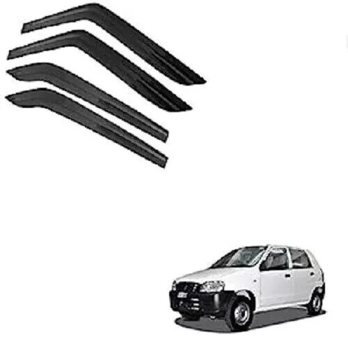 Door Visor/Rain Visor/Wind Deflector Compatible for Maruti Suzuki Alto