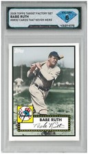 2008 Topps BABE RUTH #BR52 Cards That Never Were 💎 DSG 6 EX/NM