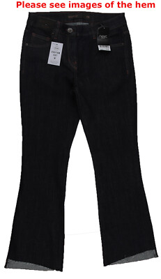 Blaue Bootcut NEXT Damenjeans Größe 10 normales Bein 29,5 Etikettfehler UVP 32 £
