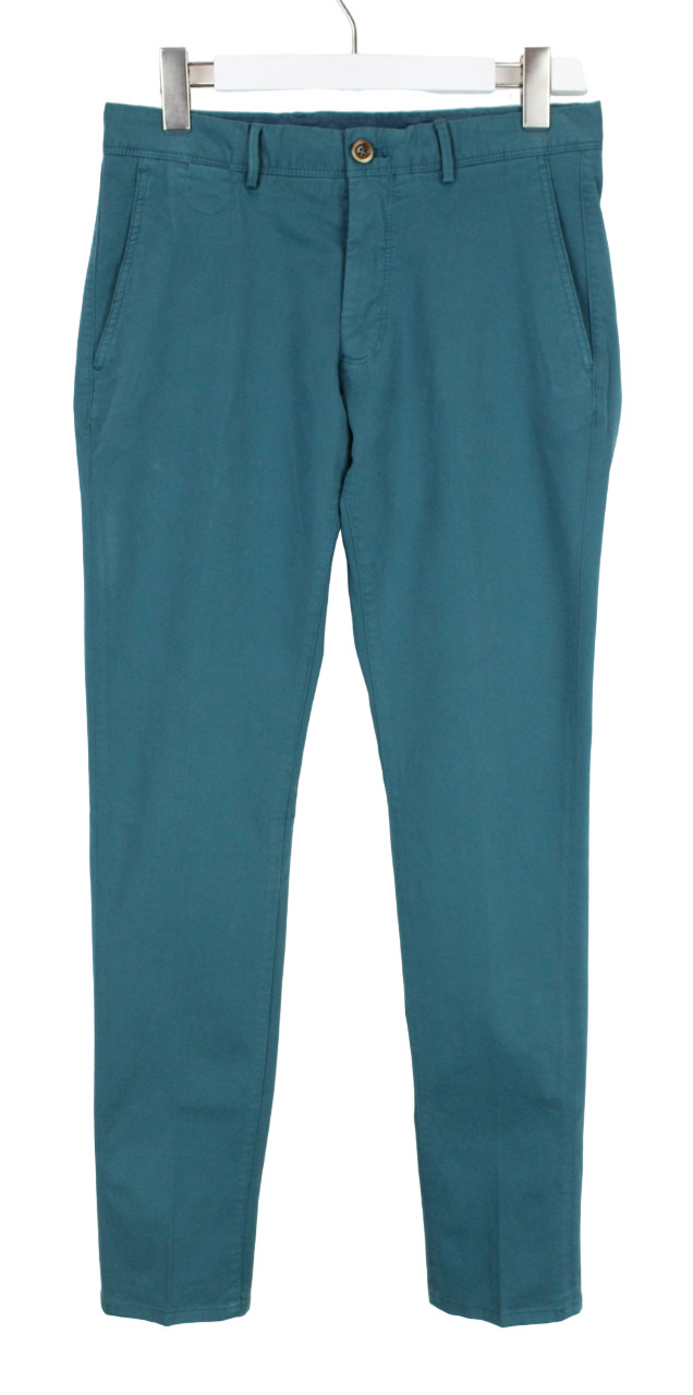 MASSIMO DUTTI Slim Fit 0008 Trousers Men's US 30 Zip Fly Tapered Chino