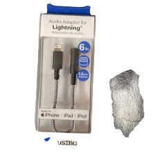 Fusebox 6in Audio Adapter For Lightning