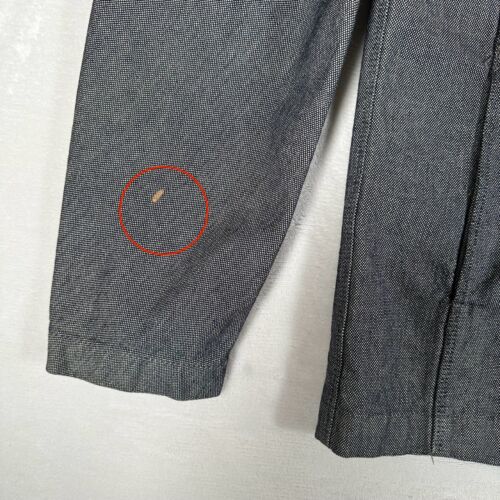 Caterpillar CAT Men Shirt Workwear 100% Cotton Gray Size L Made in Hong Kong - Picture 7 of 13