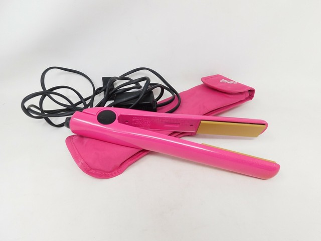 pink chi hair straightener