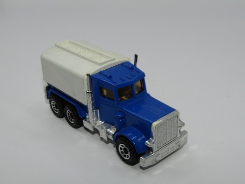 Matchbox Superfast No 56 Peterbilt Milk Truck Amber Glass NO TAMPO Near Mint UB - Picture 2 of 5