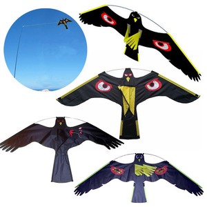 Details About Black Flying Hawk Kite Bird Scarer For Garden Scarecrow Yard House Home Decor