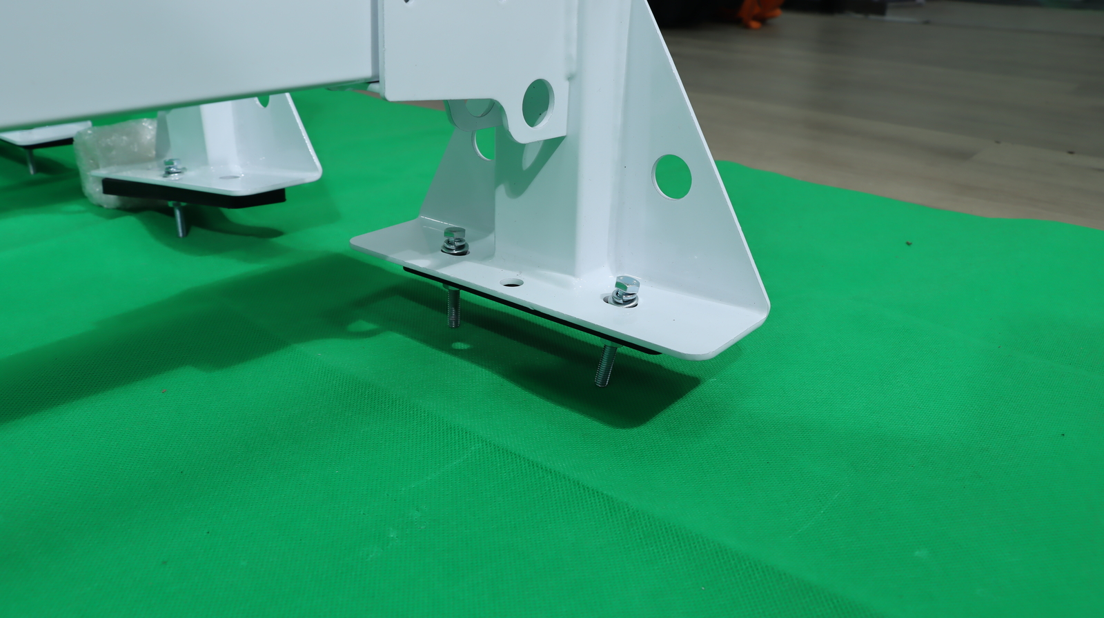 3 Bar Van Roof Ladder Rack 750lbs Load For RAM ProMaster City 2015+ White Steel