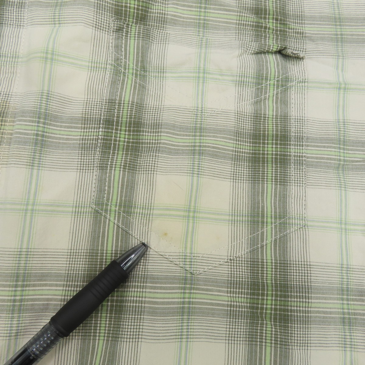 Chemise Homme Urban Pipeline XL - Vert/Beige à Carreaux - Manches Longues