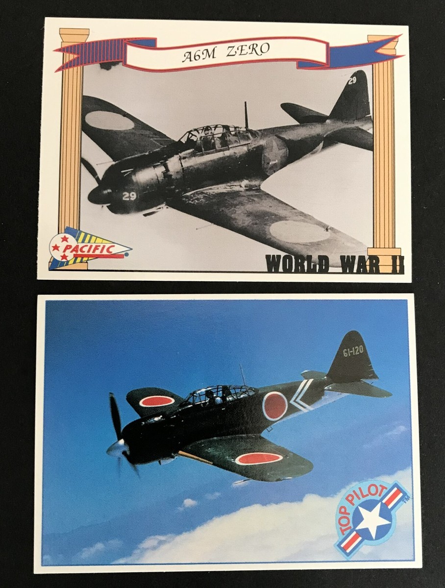 A6M Zero Japanese Fighter WWII Collector Cards | eBay