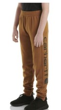 Boys Carhartt joggers, Brown, size Youth M 10/12