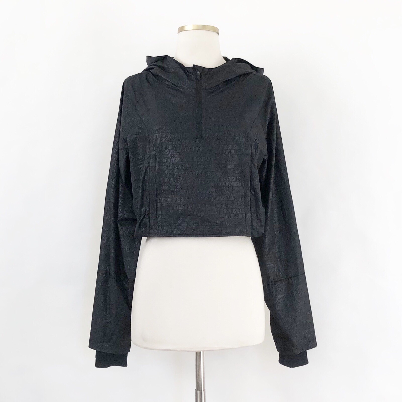 Gymshark Womens Speed Jacket M Black 