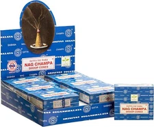 Satya Sai Baba Nag Champa Original Earth Marked Natural Masala Incense Dhoop