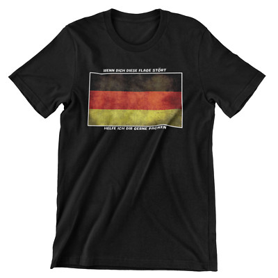Deutschland T-Shirt Düsi Shirt German ''Ich Helfe dir Packen'' Stolz & Patriot #G3