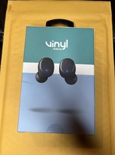 Skullcandy Vinyl True Wireless Bluetooth Earbuds Black Headphones