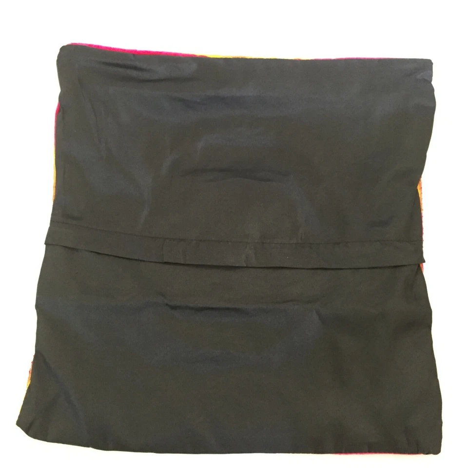 pillow cover case thai  Vintage embroidered elephant flower handmade - Image 4 of 4