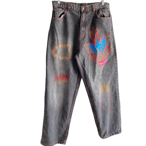Akademiks Jeans Mens Size 36x31 Baggy 