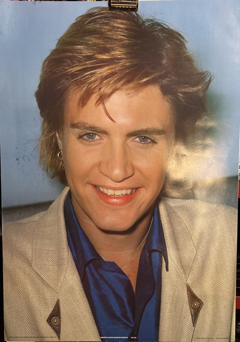 Simon Le Bon Duran Duran 80s Poster New Old Stock | eBay