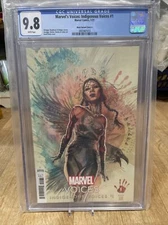 MARVEL'S VOICES INDIGENOUS VOICES #1 CGC 9.8 1:50 Mack Variant NM Echo