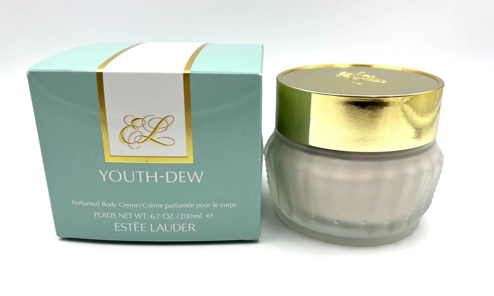 New in Box! Youth Dew by Estee Lauder for Women Perfumed Body Cream ~ 6.7 oz