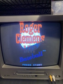 Roger Clemens MVP Baseball - Authentic Nintendo NES Game - Tested & Working