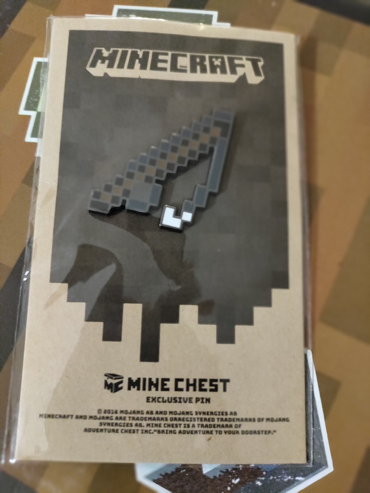 Minecraft Fishing Pole 🎣 Adventure Mine Chest Exclusive Brand New eBay