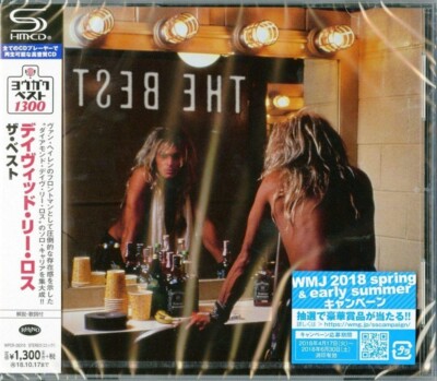 Best Of David Lee Roth SHM-CD Warner Music 2018 - Japan Japanese Brand New *