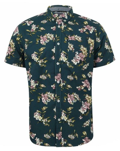 Mens Shirt Tokyo Laundry LYNWOOD Short 