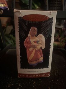 HALLMARK KEEPSAKE ORNAMENT CELEBRATION of ANGELS 1st in SERIES 1995  Kwanzaa New