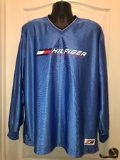 Vintage EUC Tommy Hilfiger Long Sleeve Athletic Top XL --- FREE SHIPPING  