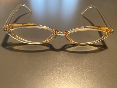 Safilo Patty 135 1 D1B 52 15 Brillengestell transparent gelb
