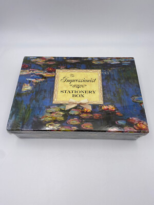 Vintage 1998 DS Max The Impressionist Stationery Box New Sealed