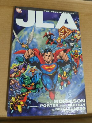 DC Comics JLA The Deluxe Edition Vol 4 Grant Morrison Hardcover