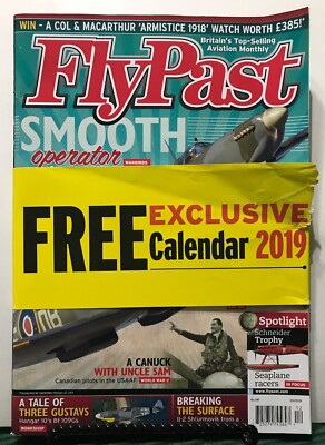 Fly Past Dec 2018 #449 Smooth Operator Warbirds Schneider TrophyFREE SHIPPING JB