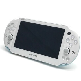 SONY PS Vita PCH-2000 Slim Light Blue White Wi-Fi LCD FW:3.74 w/ Charger "Mint"