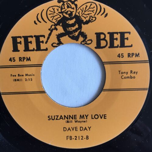 Dave "Diddlie" Day – Blue Moon Baby / Suzanne My Love 7", 45 RPM, Reissue - Picture 3 of 4