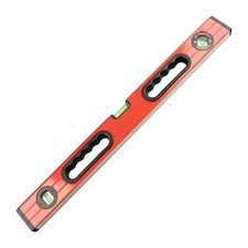 Double-Sided Bubble Level Black Hand Grips Construction Tool Easy to Read
