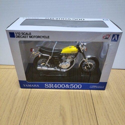 Aoshima 1 12 SR400 Light Reddish Yellow Solid YAMAHA SR400 SR500 Mini aoshima-1-12-sr400-light-reddish-yellow-solid-yamaha-sr400-sr500-mini