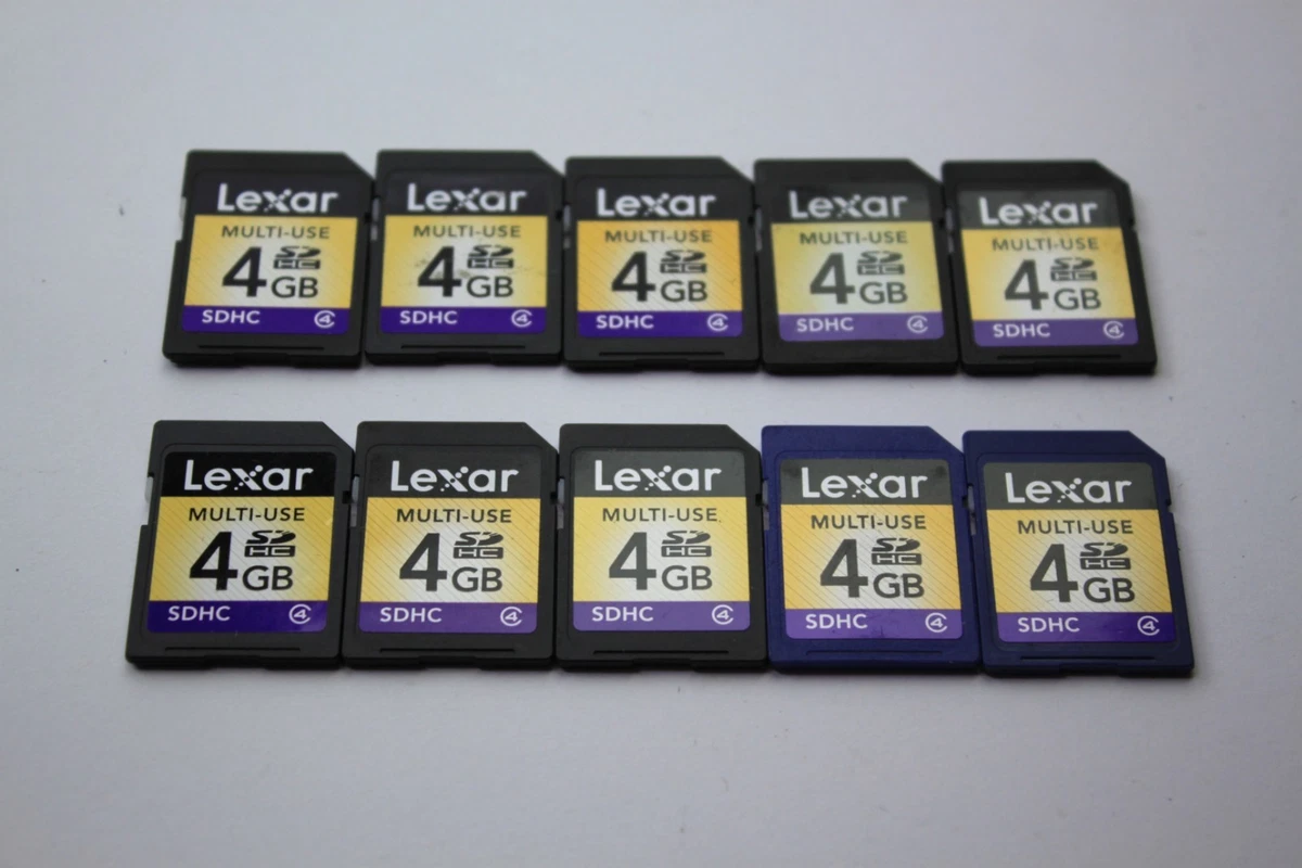 Lexar 4GB SDHC Camera Memory Cards for sale | eBay