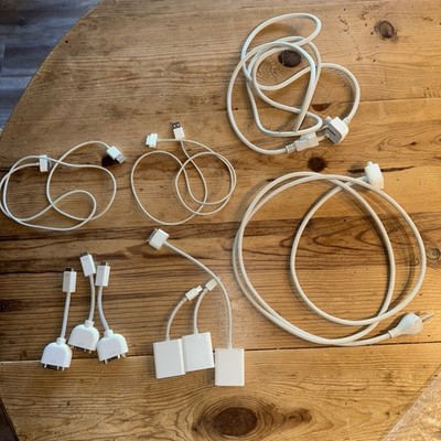Lot Apple Vintage Adapters iPad Chargers Extension Cords See Photos