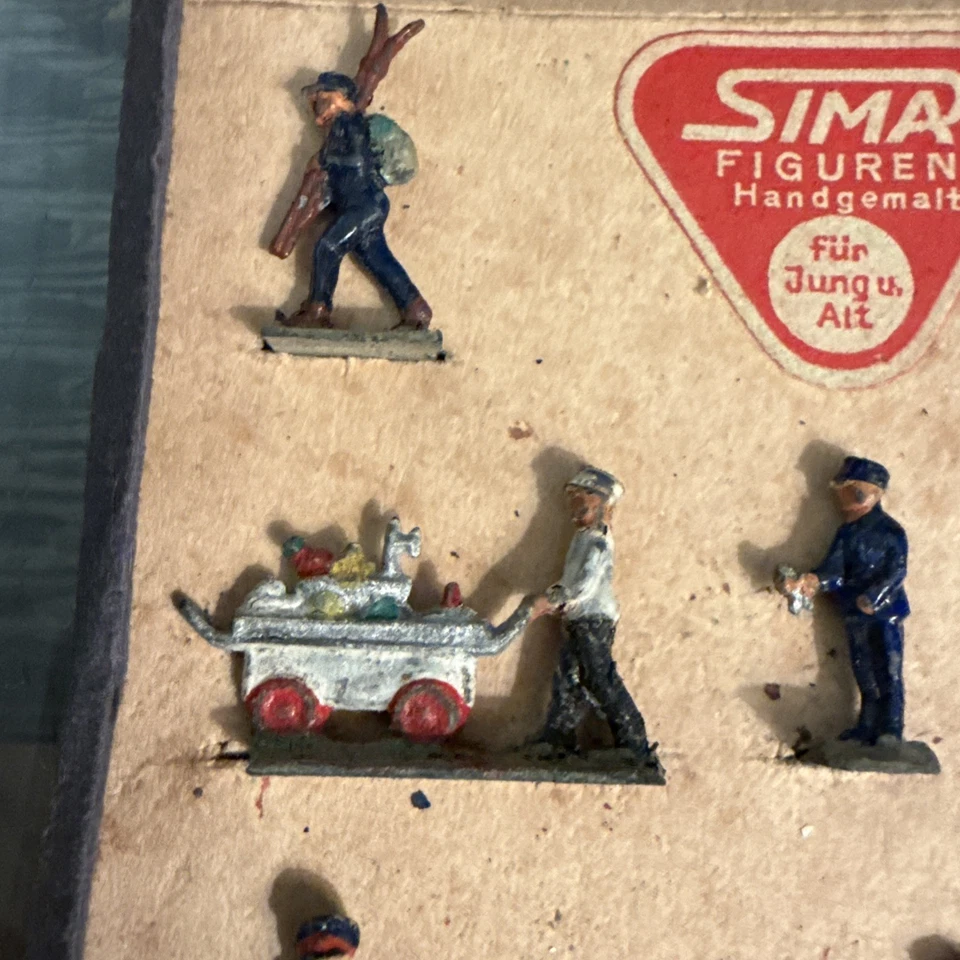 Sima Figuren 11 tlg analog zu Märklin 404 g in OVP - Bild 2 von 4