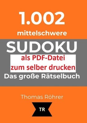 1.002er Sudoku mittelschwer - als PDF