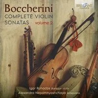 Boccherini:Complete Violin Sonatas Vol.2 | Igor/Nepomnyashchaya Ruhadze | CD