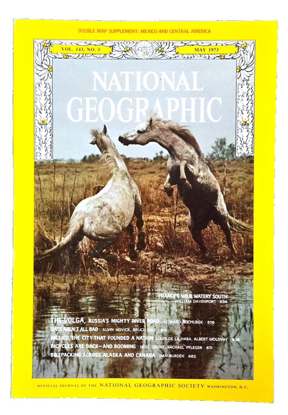 France's Wild Watery South, The Volga - May 1973 National Geographic Magazine