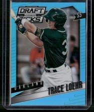 2014 Panini Prizm Perennial Draft Picks #64 Trace Loehr Prizms Powder Blue #/199