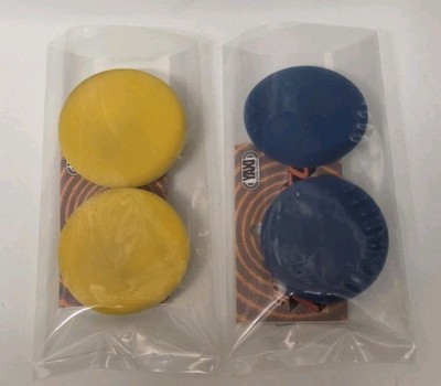  ️2x YAXI BLUE + YELLOW EAR PADS FOR KOSS PORTA PRO 