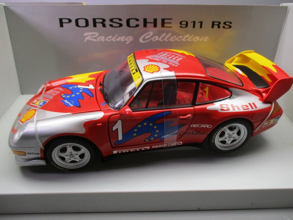 LE924 UT MODELS 39514 Voiture 1/18 1:18 Porsche 911RS Cup Germany 1995 # 1 rouge - Photo 4/4